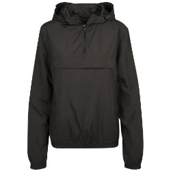 Build Your Brand Women's Basic Pullover Jacket